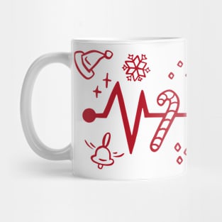 Heartbeat Of Christmas Mug